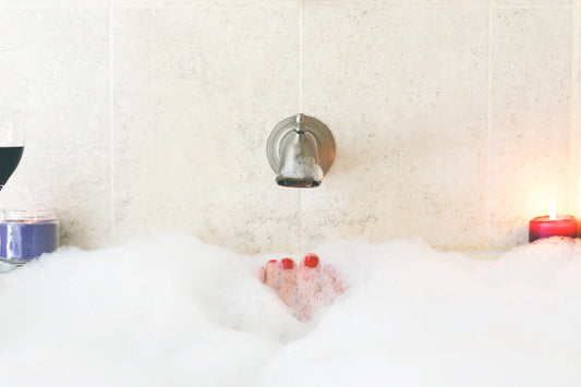 Skin Care Ritual With Bath